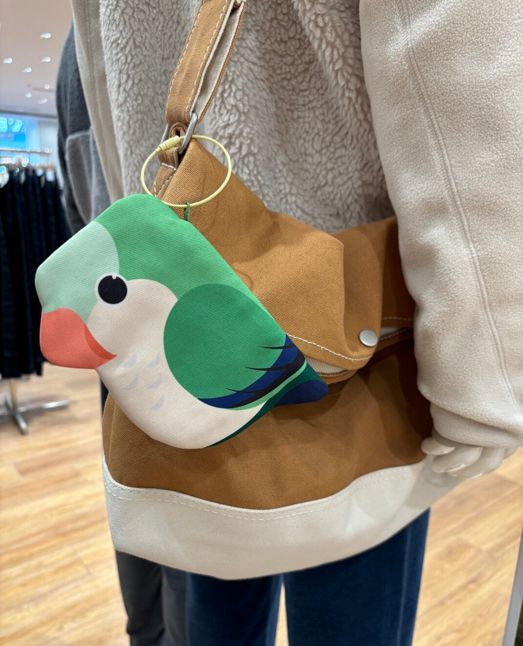 Cute Parrot Zipper Pouch Keychain Bag 15 Styles
