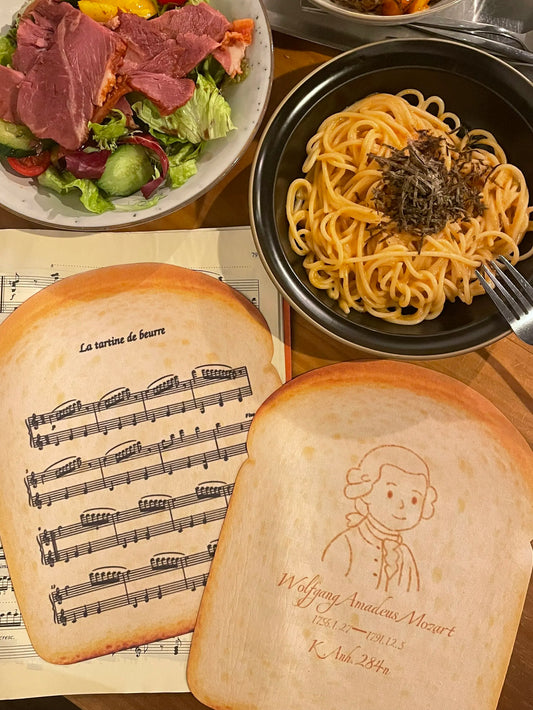 La Tartine de Beurre Mozart Music Polishing Cloth