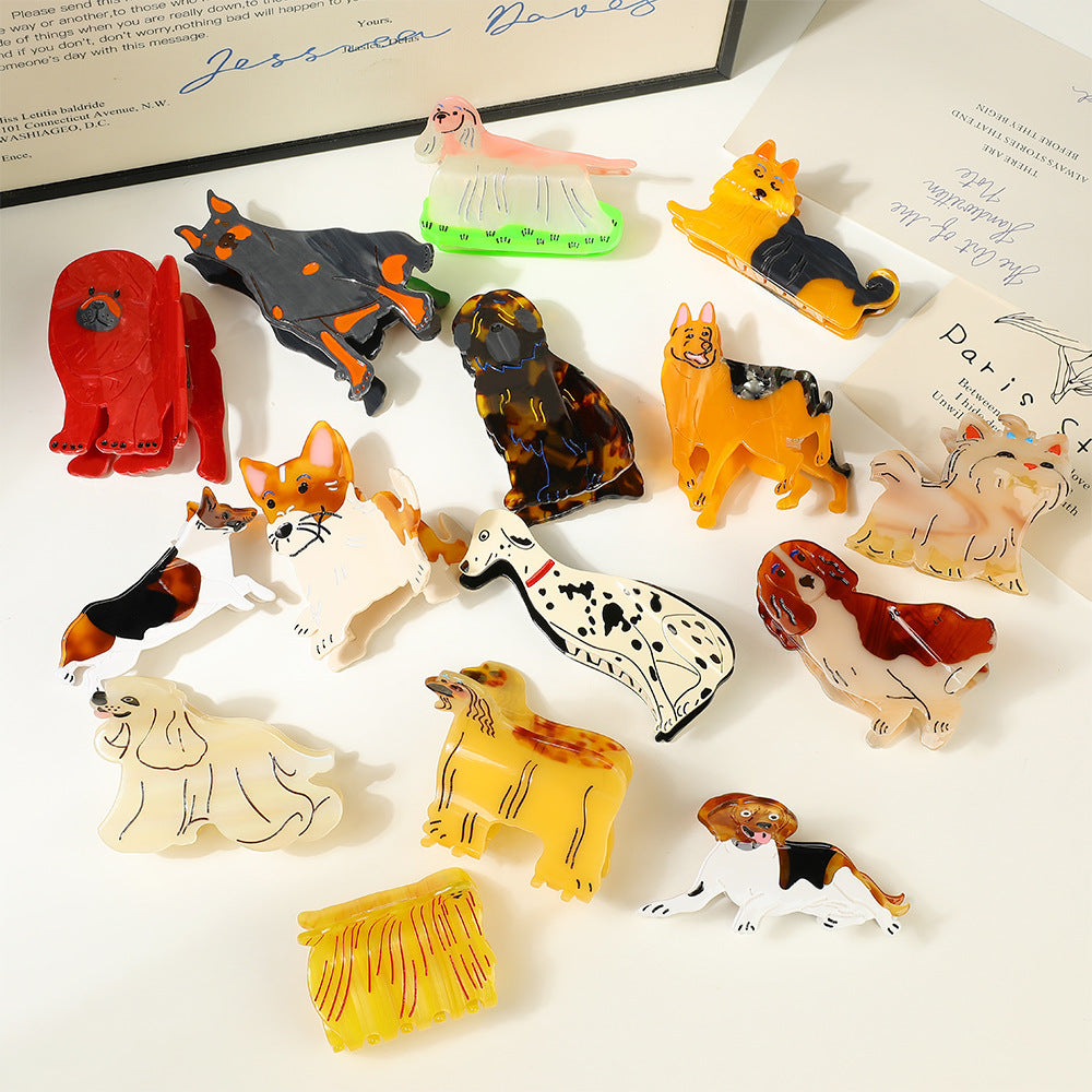 Medium Dalmatian Dog Hair Claw