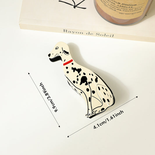 Medium Dalmatian Dog Hair Claw