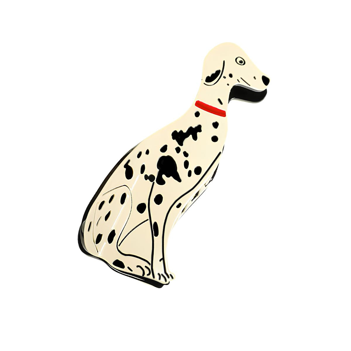Medium Dalmatian Dog Hair Claw