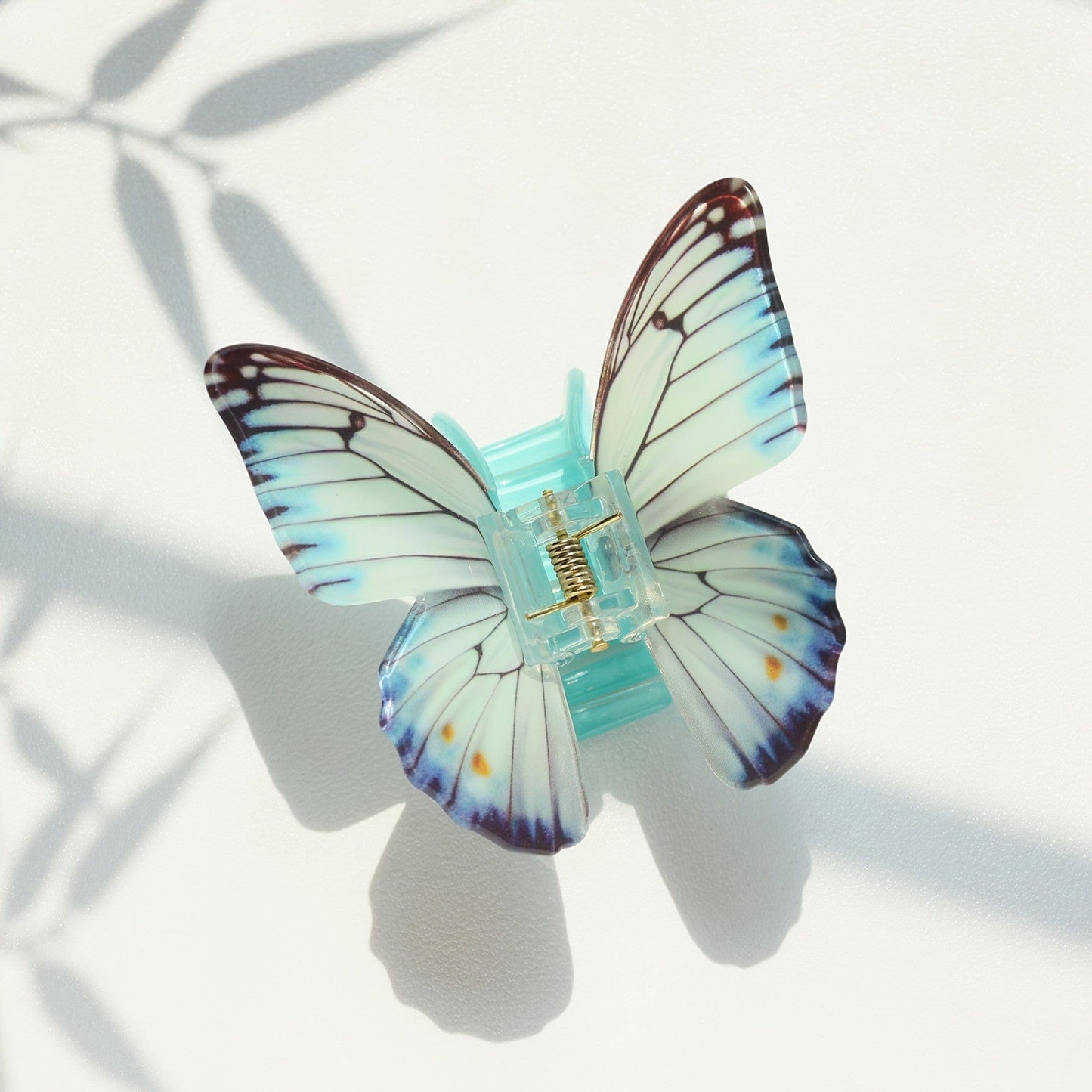 Dark Blue Gradient Butterfly Hair Claw