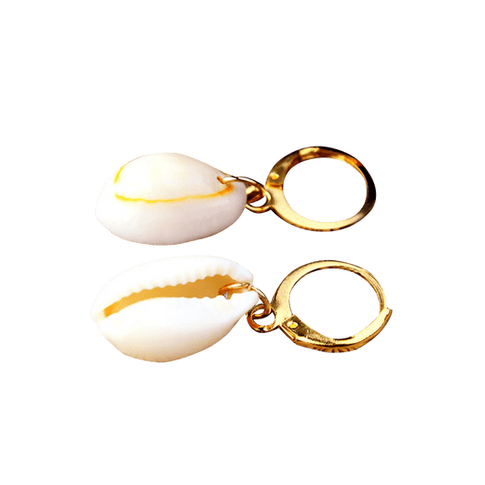Golden Shell Earrings