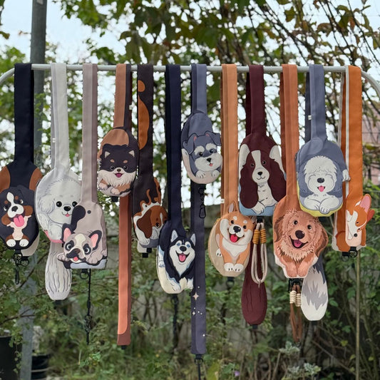 Dog Strap Card Holder