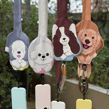Dog Strap Card Holder