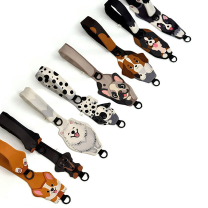 Dog Wrist Strap Wristband with Card Pouch