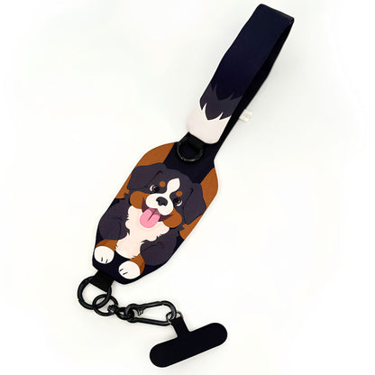 Dog Wrist Strap Wristband with Card Pouch