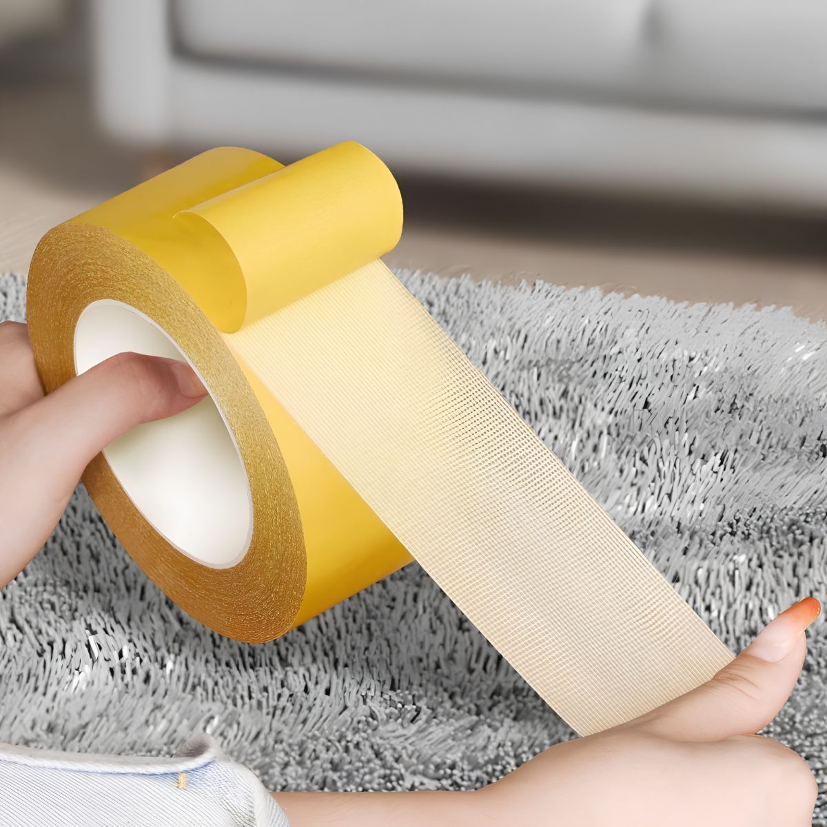 Heavy Duty Scrim Reinforced Double Sided Tape