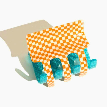 Sydney Hair Claw In Orange Sluchie