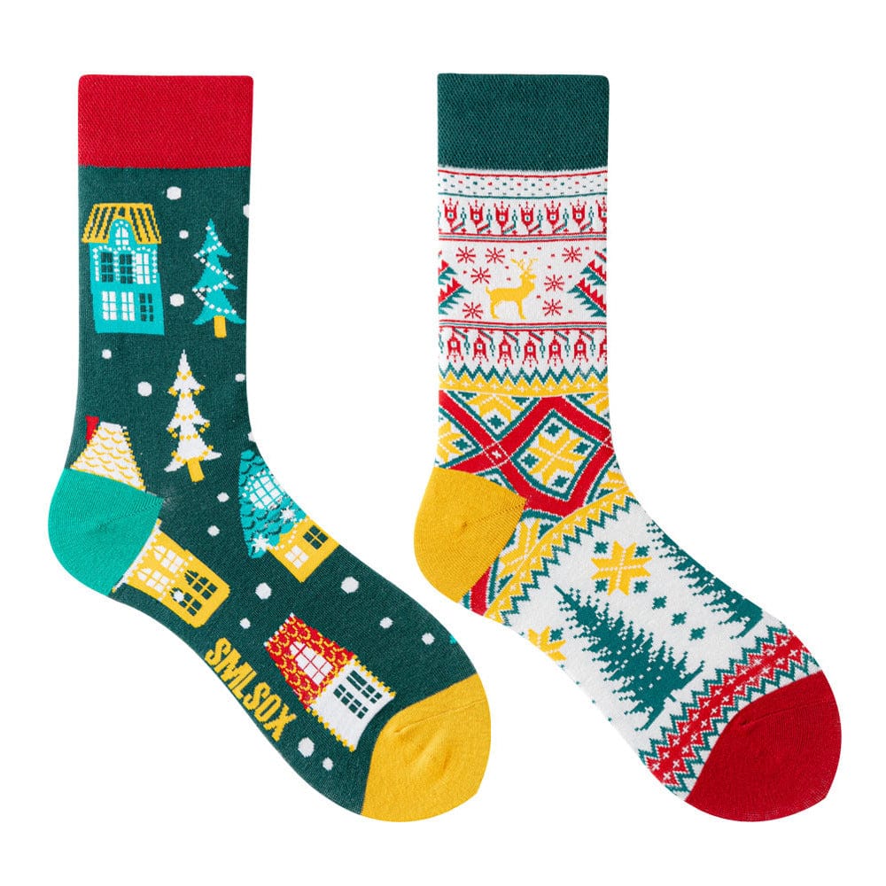 Colorful Christmas Socks