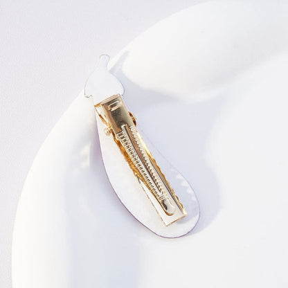 Eggplant Cute Hair Clip