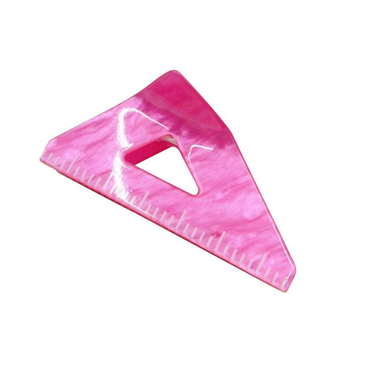 Medium  Sakura Pink Triangle Hair Claw