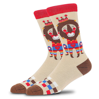 Funny Lion Socks