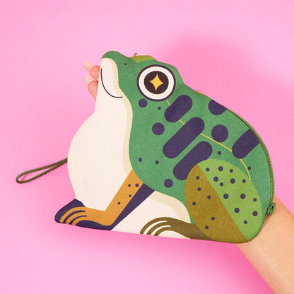 Frog Money Frog Coin Purse with Strap