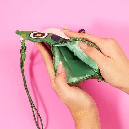 Frog Money Frog Coin Purse with Strap