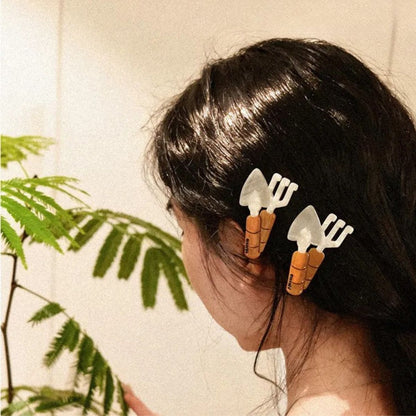 Garden Tool Side Hair Clips丨Lemonschunks