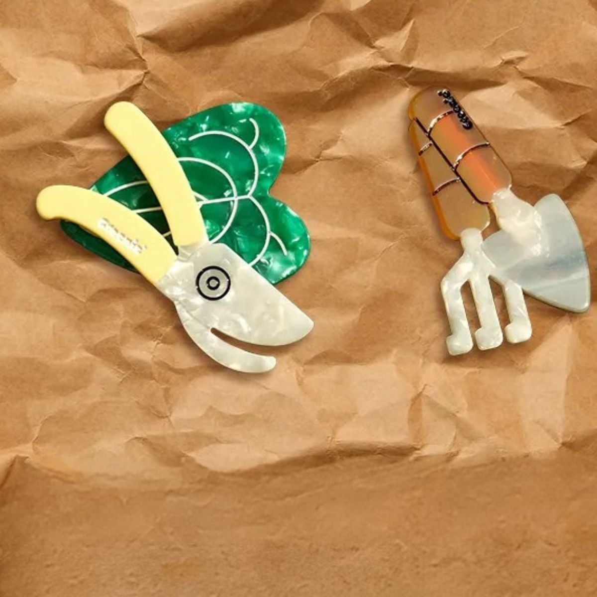 Garden Tool Side Hair Clips丨Lemonschunks