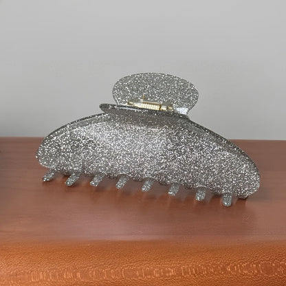 Large Glitter Hair Claw  (5 Colors)