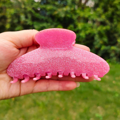 Large Glitter Hair Claw  (5 Colors)