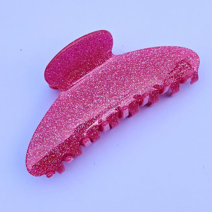 Large Glitter Hair Claw  (5 Colors)