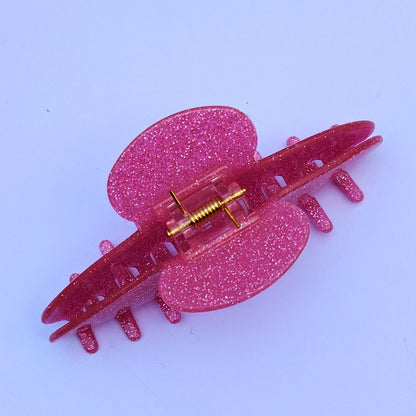 Large Glitter Hair Claw  (5 Colors)