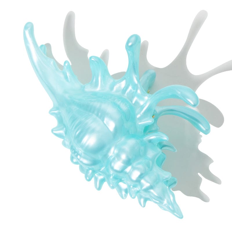 3D Printed Green Conch Hair Claw丨Lemonschunks