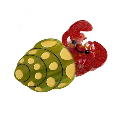 Medium Green Hermit Crab Hair Claw