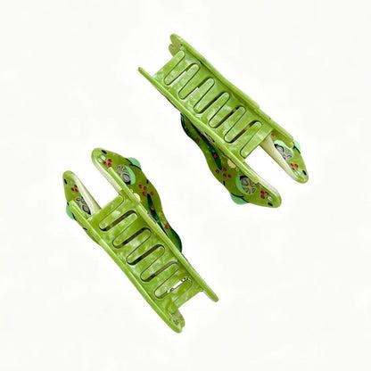 Green Tree Frog Hair Claw