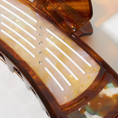 Large Amber Guzheng Hair Claw丨Lemonschunks