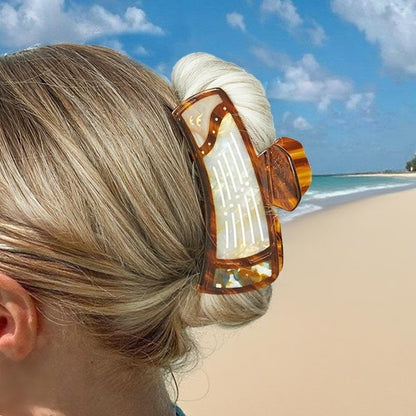 Large Amber Guzheng Hair Claw丨Lemonschunks