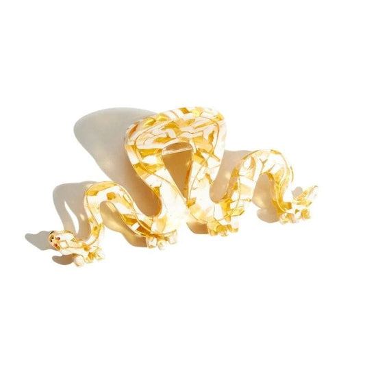 Large Rare Colour Ball Python Hair Claw