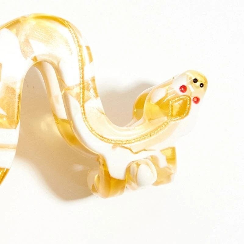 Large Rare Colour Ball Python Hair Claw