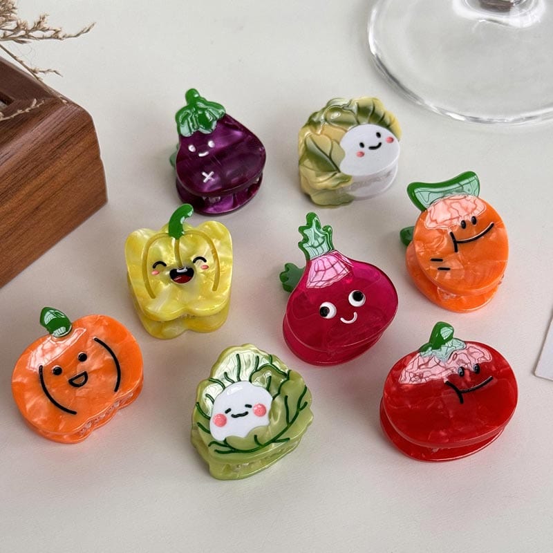 Mini Bell Pepper Hair Claw