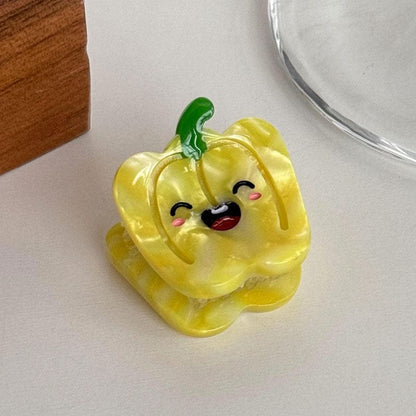 Mini Bell Pepper Hair Claw