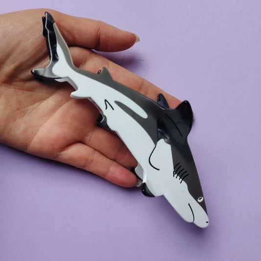 Jumbo Blacktip Reef Shark Hair Claw