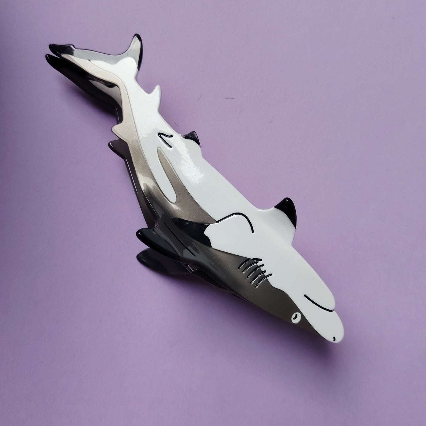 Jumbo Blacktip Reef Shark Hair Claw