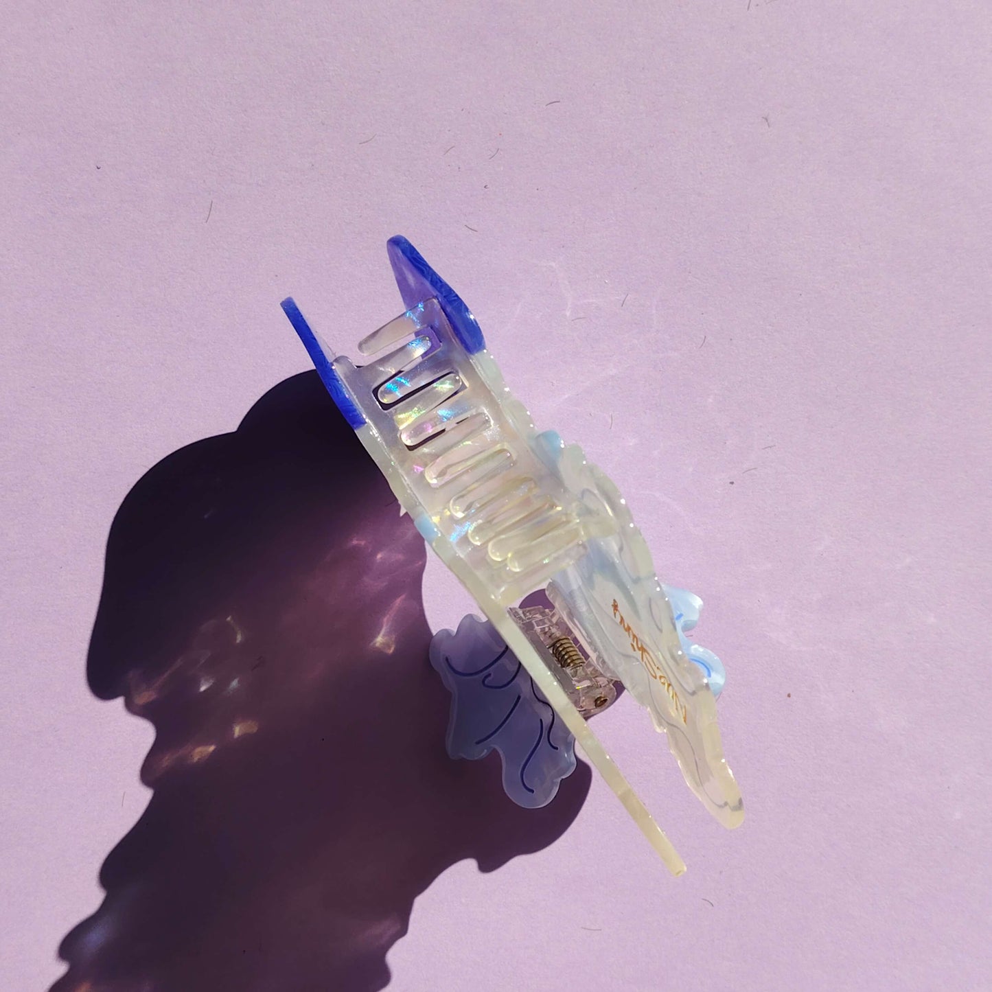 Jumbo Blue Giant Jellyfish Hair Claw