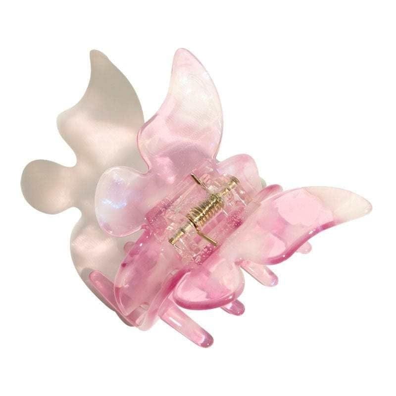 Lavender Gradient Butterfly Hair Claw