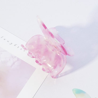 Lavender Gradient Butterfly Hair Claw