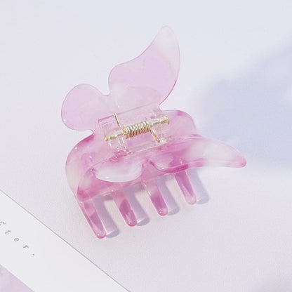 Lavender Gradient Butterfly Hair Claw