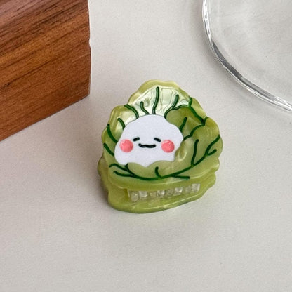 Mini Cabbage Hair Claw