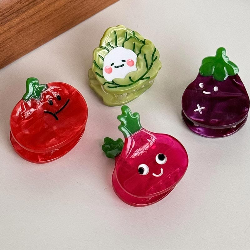 Mini Cabbage Hair Claw