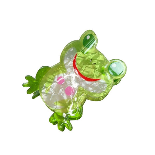 Cute Jumping Frog Hair Claw