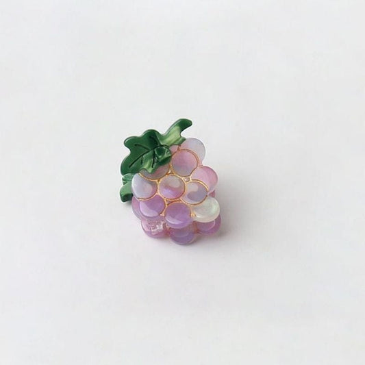 Mini Purple Grape Hair Claw