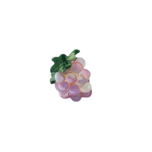 Mini Purple Grape Hair Claw
