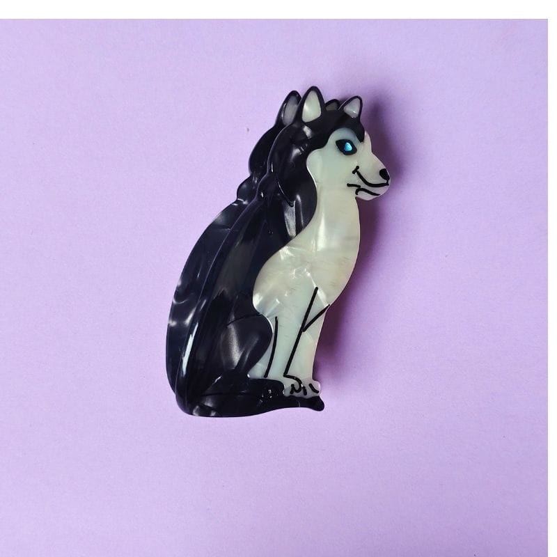 Medium Husky Hair Claw