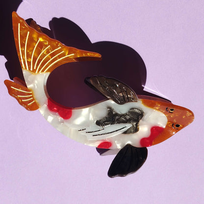 Large Koi Fish Hair Claw