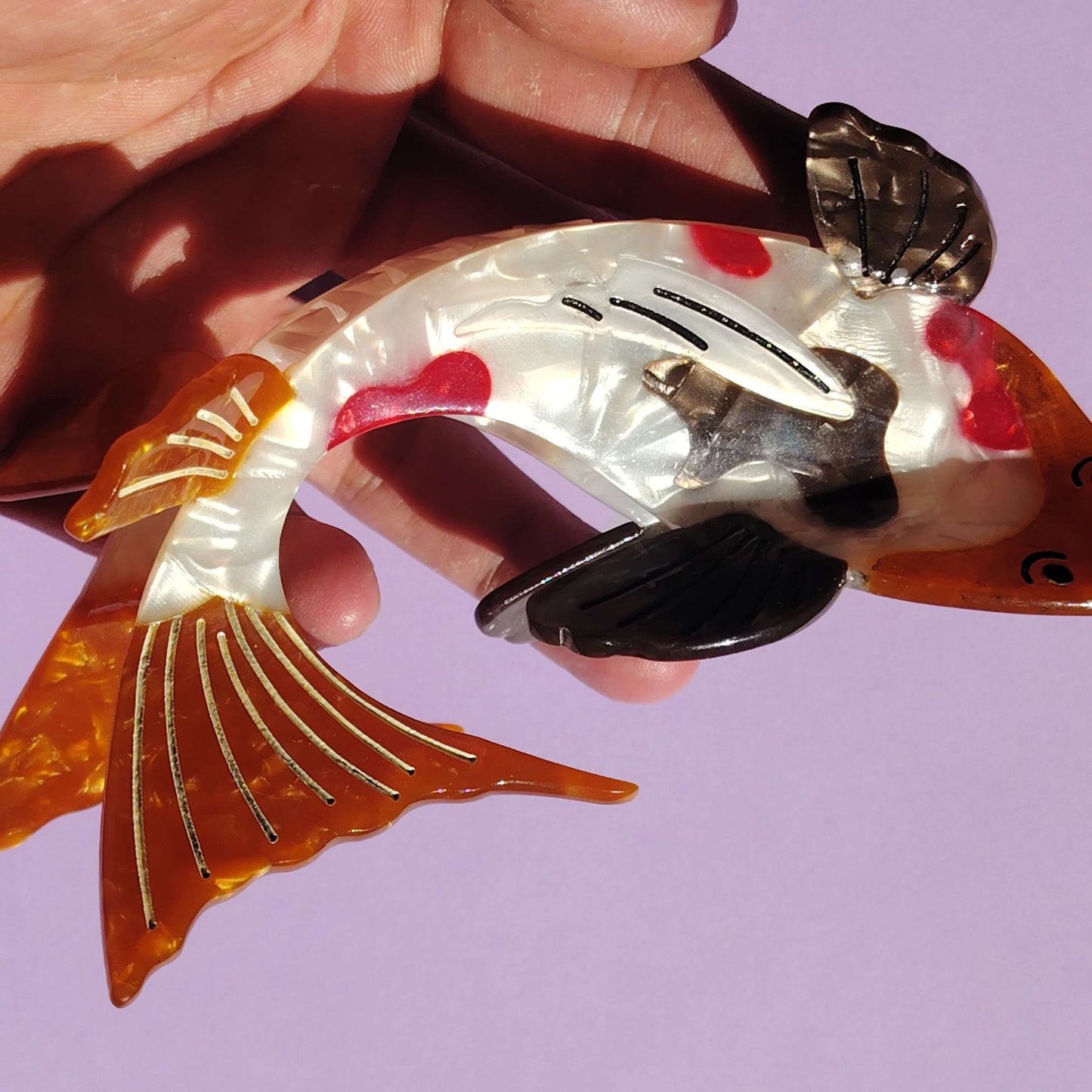 Large Koi Fish Hair Claw