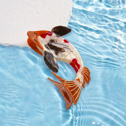 Large Koi Fish Hair Claw