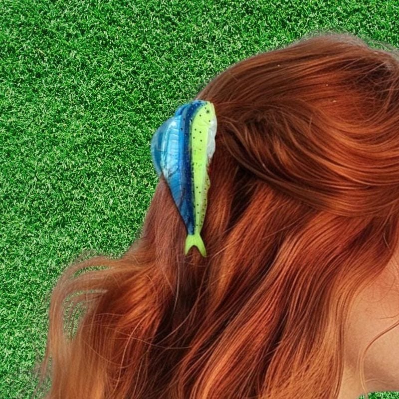 Large Mahi-Mahi Hair Claw